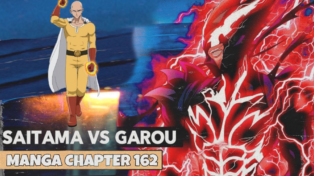 Saitama vs Garou Manga Panel Chapter 162  One punch man manga, One punch  man, One punch man anime