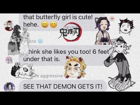 The upper moons join zenitsu’s minecraft world?!! #2 demon slayer text