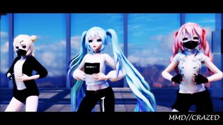 ▌MMD ▌◤•BTS~Not Today •◥◈Rin  Miku  Teto◈