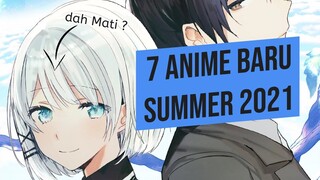 DAH TAU BELUM ?! 7 REKOMENDASI ANIME BARU SUMMER 2021