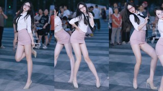 【AOA - oh boy】Incredibly realistic tie and office lady uniform—Who'd like to be my colleague? | Hyej