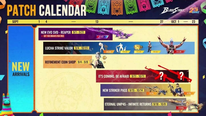 Blood Strike September Patch Calendar Revealed! 🚨🔥
