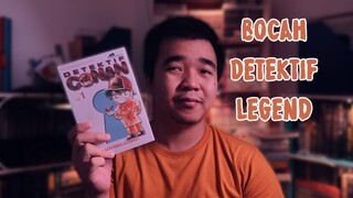 Komik Detektif Legend Manga Jepang Pria Berjubah Hitam - Review Detektif Conan Premium Vol. 1
