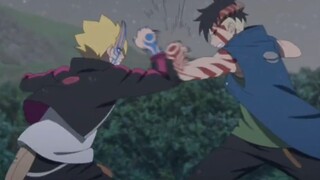 epic battle boruto + momoshiki vs kawaki mode ishiki