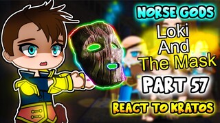 Norse Gods react to Kratos Part 57 || GOW Ragnarök || - Gacha Club React