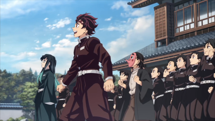Mari kita lihat adegan pesawat kertas terkenal terbaru Kimetsu no Yaiba
