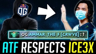 ATF give OFFLANE to iceiceice - Respecting the VETERANS