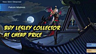 LESLEY COLLECTOR SKIN 50 % OFF || FALCON MISTRESS MOBILE LEGENDS