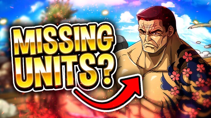 These OPTC Characters Are Missing?