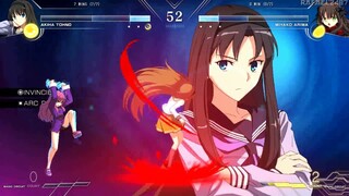 Melty Blood: Type Lumina PC (Akiha Tohno) vs (Miyako Arima) HD