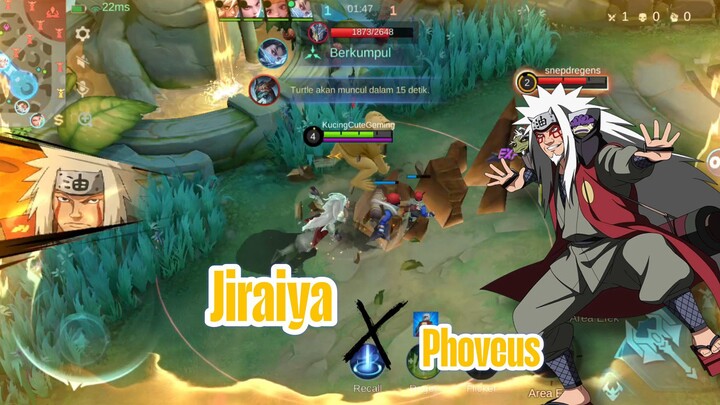 Skin Jiraiya Di MLBB Berasa Beneran Collab nya 🔥🤌