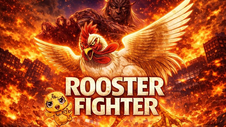 Aksi seekor Ayam Jago memberantas Para Monster berbahaya demi melindungi dunia - Rooster Fighter AMV