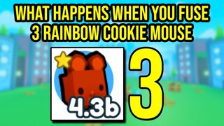 What Happens When You Fuse 3 Rainbow Cookie Mouse in Pet Simulator X