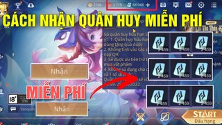 Liên Quân | Cách Nhận 999 Quân Huy Miễn Phí Và Code Trang Phục