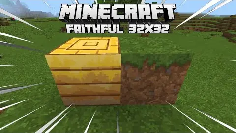 Faithful 32x32 Texture Pack For Minecraft P E 1 14 Bilibili