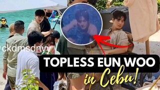 Cha Eun Woo spotted filming in Cebu!