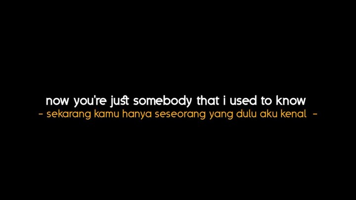 Mentahan Ccp Lirik lagu Somebody🎶 that i used know slowed kane✨💫