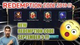 Redemption Code in Mobile Legends September 5, 2019 | Part 6 + 500 Dias & Skin Give Away