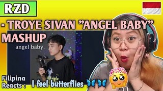 RZD - TROYE SIVAN "ANGEL BABY" MASHUP || FILIPINA REACTS