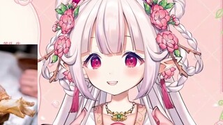 Japanese loli saw Lao Ma eating sheep's head for the first time, and was so greedy that she searched