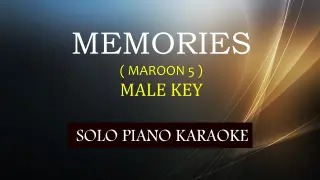 MEMORIES ( MAROON 5 ) ( LOWER KEY / MALE KEY ) ( COVER_CY )