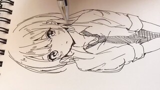 【一発描き】おんなのこ