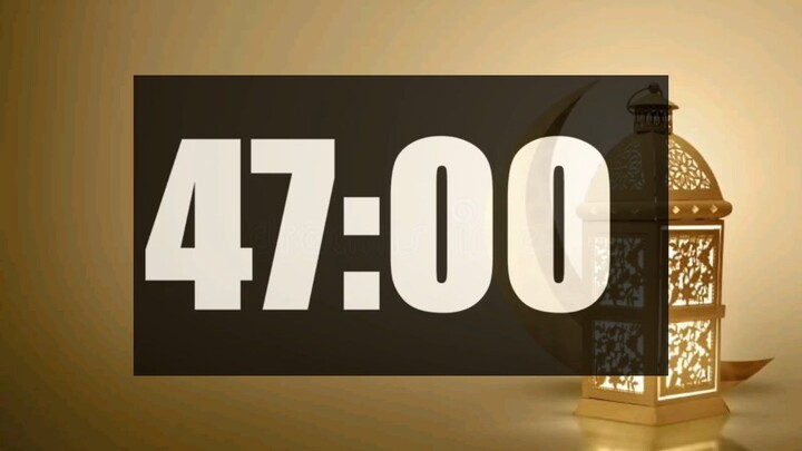 47 Minute Timer | Loud Alarm | Time call