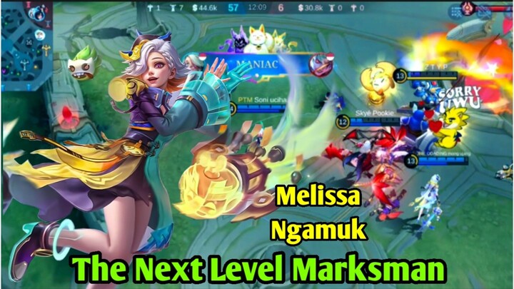 Melissa Maniac Moment | MLBB MOBILE LEGEND