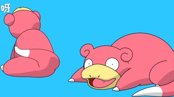 Which do you prefer, the pink Slowpoke or the purple Slowpoke?