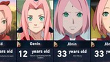 Evolution of Sakura in Naruto & Boruto
