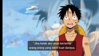 Luffy Bijak.. Memang Yaa Kapten kita 😍😍