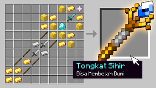 Minecraft Tapi Ada TONGKAT SIHIR!!