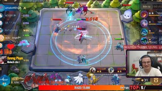 CỜ LIÊN QUÂN Trận Đấu KHÔNG DƯ 1 ĐỒ Hủy Diệt Đối Thủ Bằng MALOCH 3 Sao