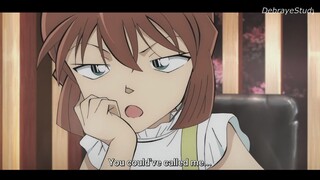 Haibara is jealous of Ran for Conan - Movie 24