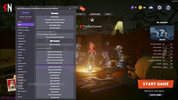 Secret Neighbor Cheat HanaSN v5.3.3