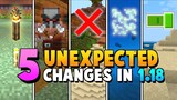 Unexpected Features In Minecraft 1.18 (Caves & Cliffs 2)