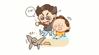 【温蛋黄02】海滩上的小偷