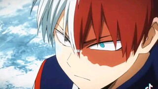 *My Hero Academia* Deko vs Shoto.
