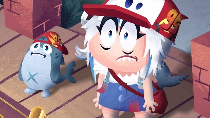 Defeat the little shark