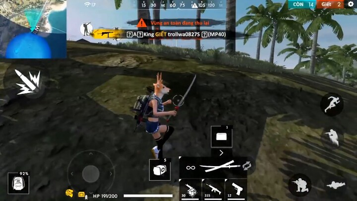 Garena Free Fire _ Lần Đầu Chạm Chán Người Dơi Bay Như Chim - Không Thể Tin Được