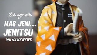 UNBOXING & REVIEW ACTION FIGURE DEMON SLAYER ZENITSU Bahasa Indonesia