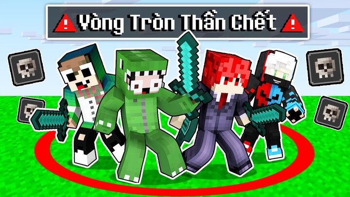 Minecraft Bedwars Troll Noob Team Bằng VÒNG TRÒN TỬ THẦN Siêu Khó * Thoát Khỏi Vòng Tròn Tử Thần