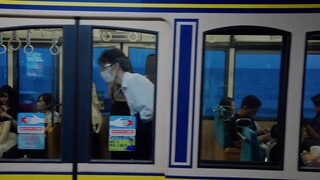 【Fotografi Perjalanan Kamakura】Laut, kereta api, anak muda berkepala babi |