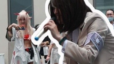 At the comic convention, I cosplayed Allen and asked passers-by: Why was my mother eaten that day! ?