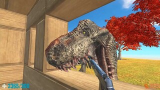 Tracking Food. The Battle for Survival against Dinosaurs Animal Revolt Battle Simulator