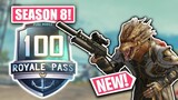 LVL 100 Season 8 Royale Pass | NEW SKINS & GAMEPLAY | PUBG Mobile