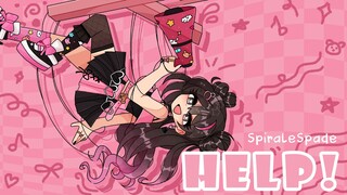 【MV Cover】Help!! - Kobo Kanaeru | cover by Spirale Spade | #JPOPENT #BESTOFBEST