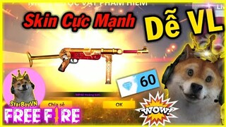 [Free Fire] Thánh hên Starboy quay Skin MP40 Hoàng Kim cực mạnh | StarBoyVN