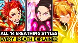 Every Detail You Missed! All 14 Breathing Styles Explained! - Demon Slayer: Kimetsu no Yaiba