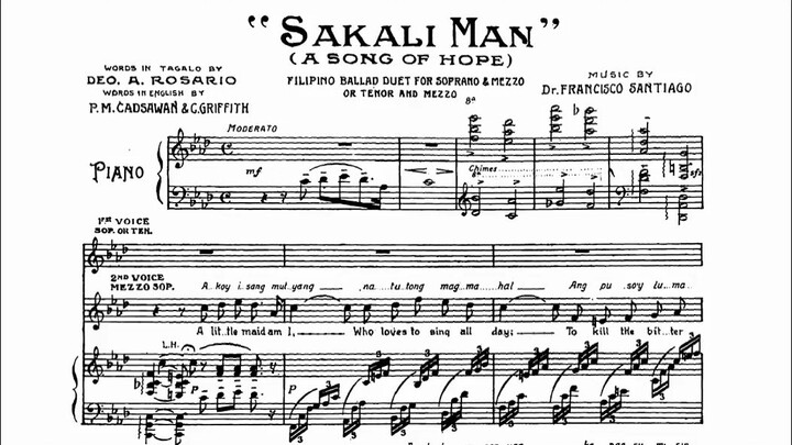 Francisco Santiago works “sakali ma”